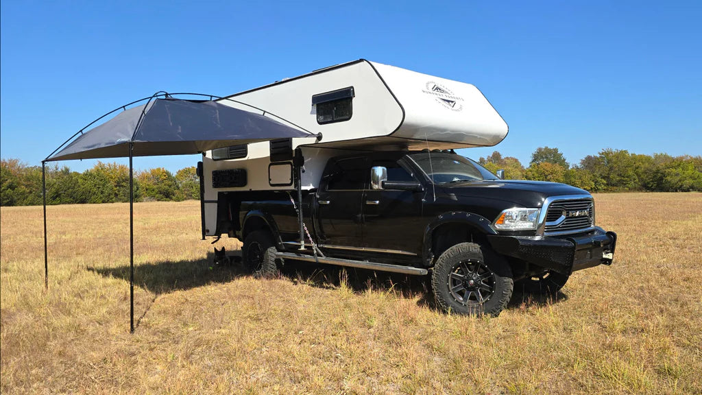 Lance 915 camper on a Ram 3500