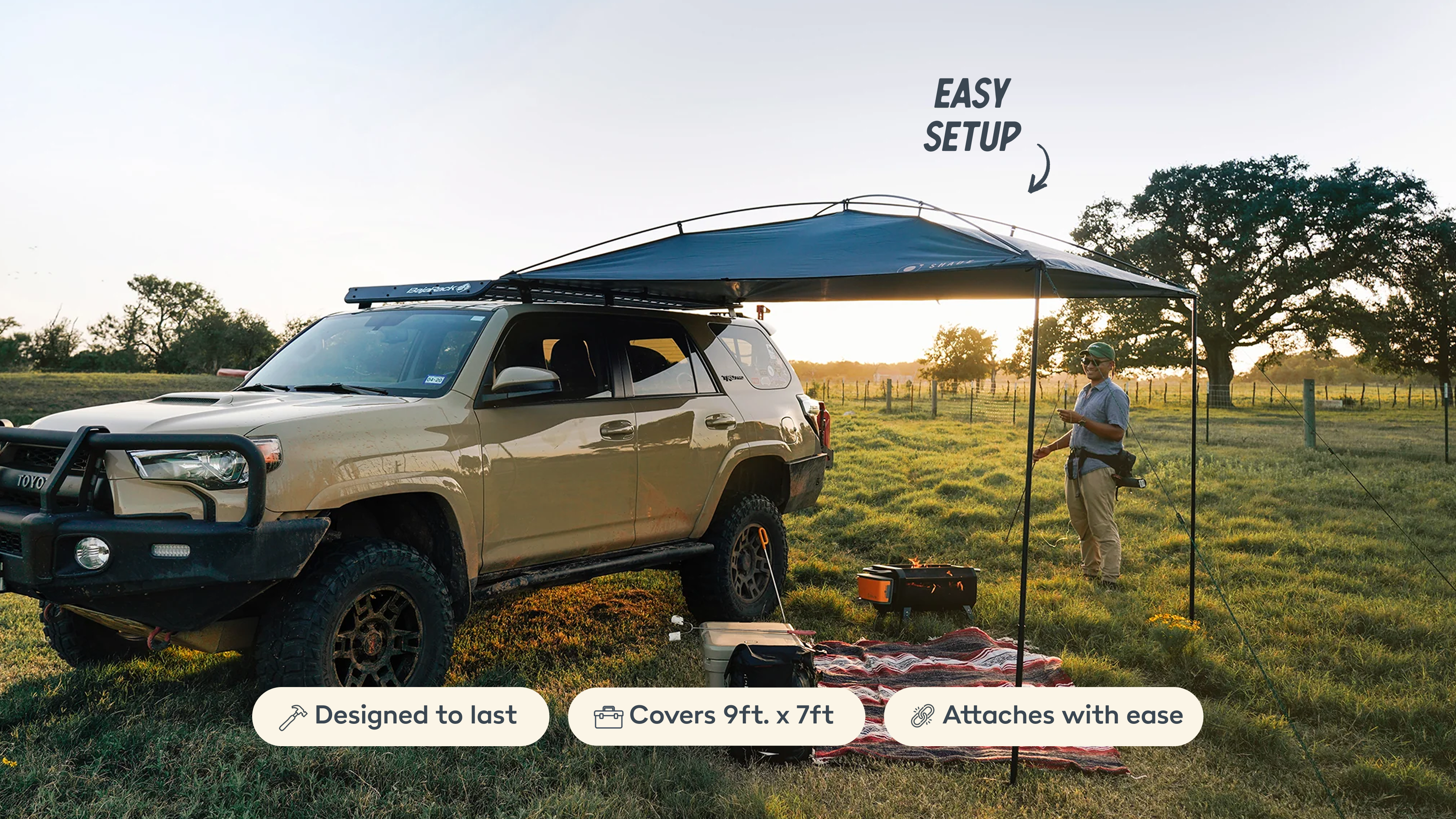 MoonShade | All-Weather Portable Vehicle Awning