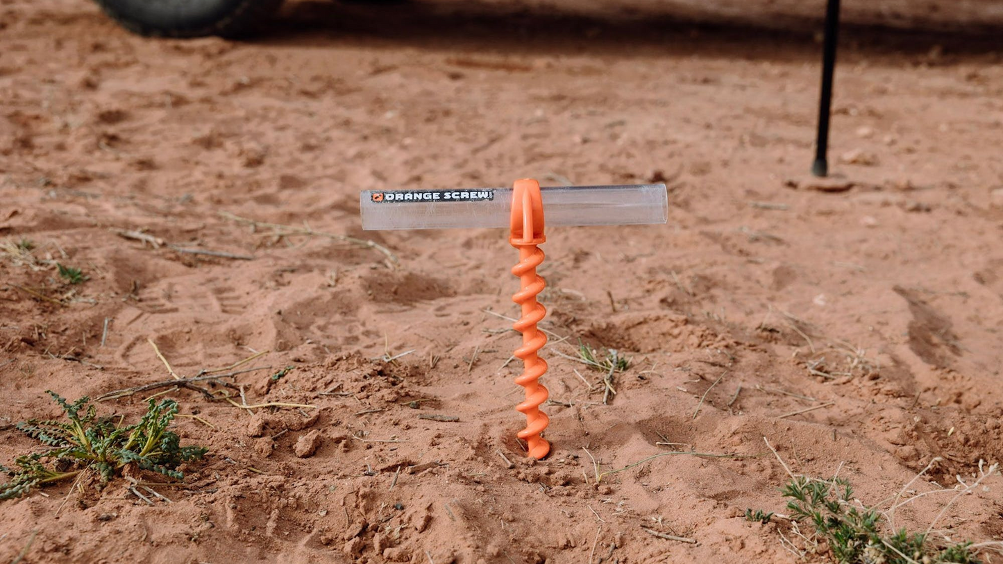 Orange Screw® Small Ground Anchor