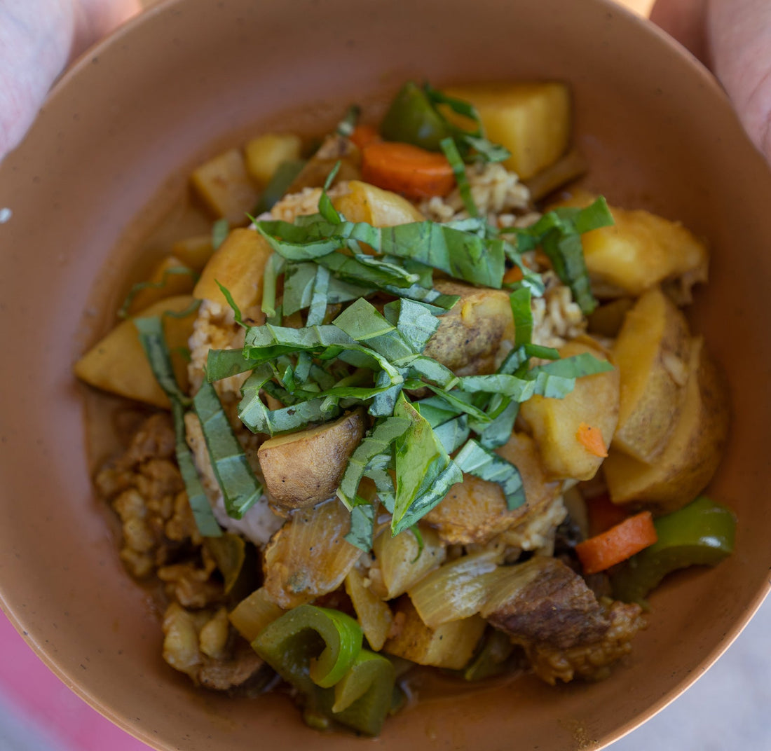 Mango Curry with Steak