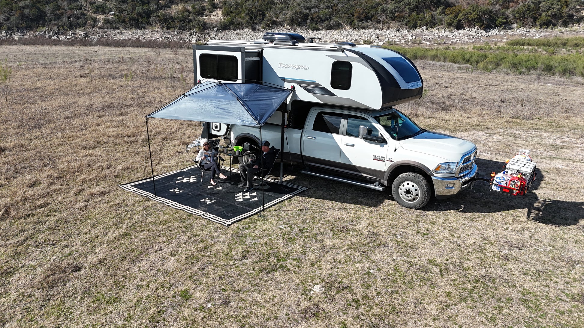 moon camper Palomino Truck Camper Awning