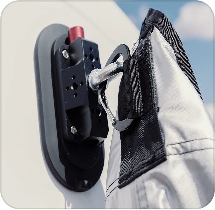 MoonMount Oval Vacuum Anchor