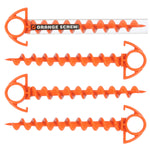 Orange Screw® Small Ground Anchor Indicator